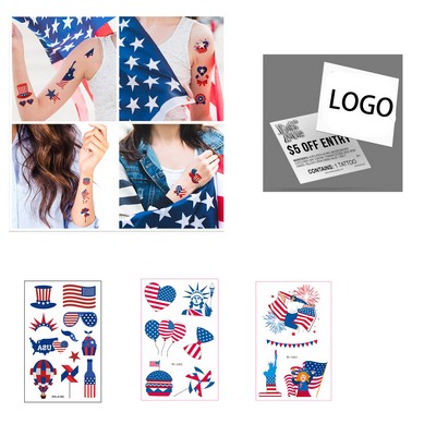 2" X 2.7" Custom Classic Waterproof Temporary Tattoo